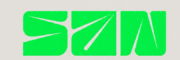 neon green san digital marketer logo